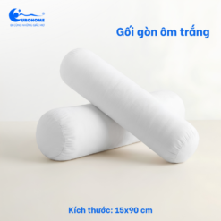 Gối ôm gòn trắng Eurohome