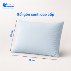 Gối nằm gòn xanh cao cấp Eurohome