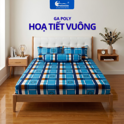 Ga Poly Hoạ Tiết Sọc Eurohome - 2mx2m