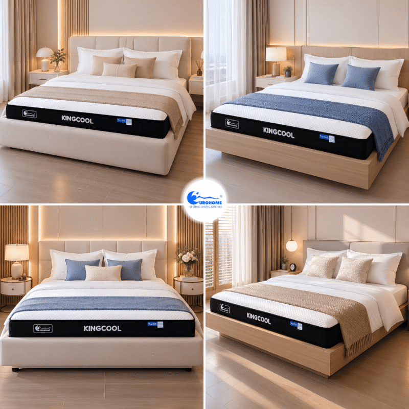 Nệm Eurohome phù hợp trong mọi không gian lưu trú