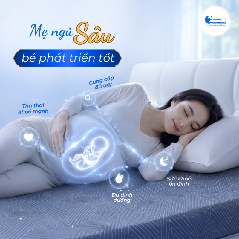 Giấc ngủ quan trọng thế nào với mẹ bầu và em bé?