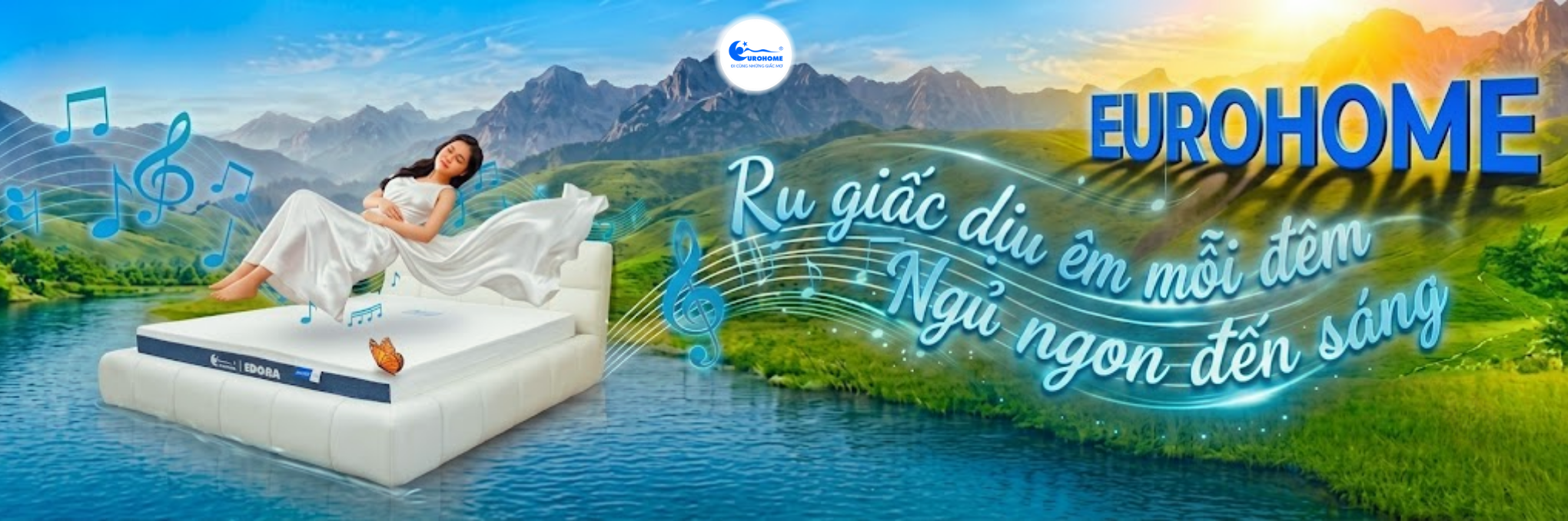 Nệm Eurohome giấc ngủ chất lượng