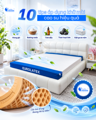 10 cách khử mùi cao su hiệu quả