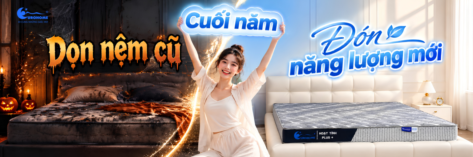 Halloween dọn nệm cũ đón nệm mới cùng Eurohome